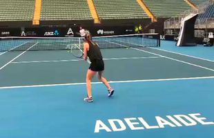 SIMONA HALEP LA AUSTRALIAN OPEN // Halep se pregătește pentru primul turneul de Mare Șlem indoor!