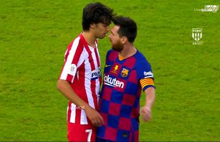 BARCELONA - ATLETICO MADRID 2-3 // FOTO Tupeu de milionar! Joao Felix s-a îmbrâncit cu Messi, Luis Suarez și Jordi Alba