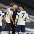 Lucas, Harry Kane, Jose Mourinho și Heung-Min Son FOTO Imago