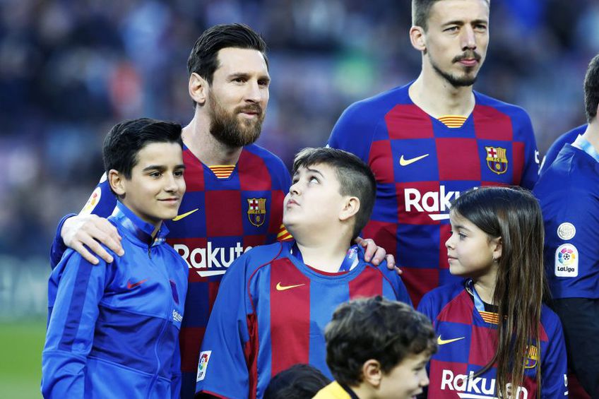 Leo Messi e un magnet pentru copii / Sursă foto: Imago Images