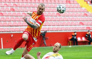 Denis Alibec a ratat un penalty pentru Kayserispor în campionatul Turciei