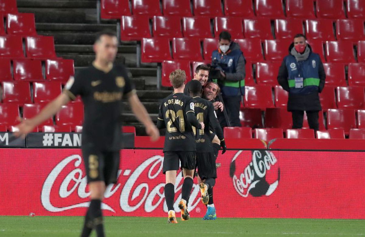 VIDEO Mateo Messi nu se dezminte! Cum a sărbătorit al doilea gol marcat de Leo, în Granada - Barcelona 0-4