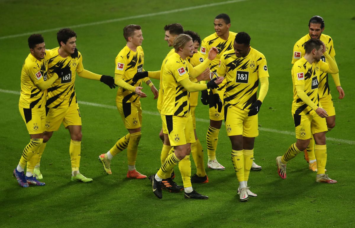 Haaland, „dublă” în Leipzig - Dortmund 1-3 / FOTO: GettyImages