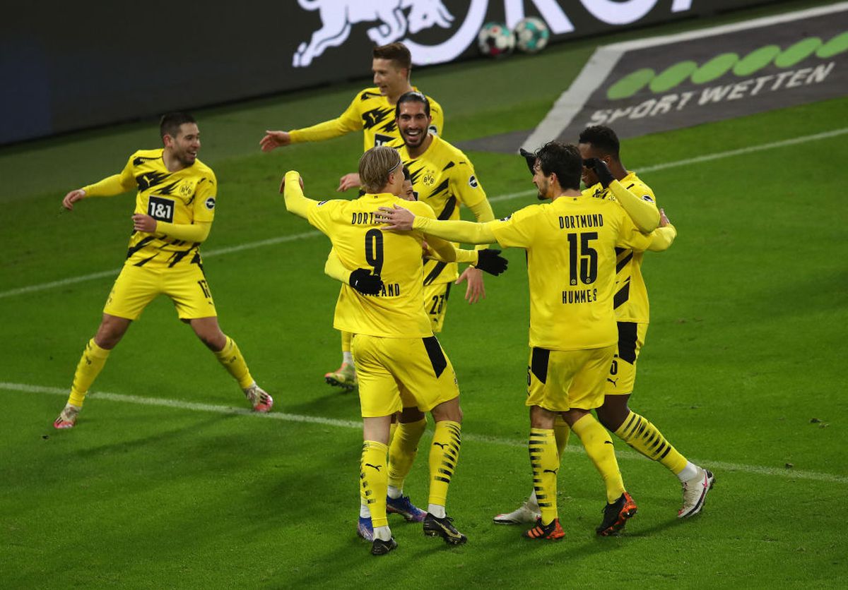 Haaland, „dublă” în Leipzig - Dortmund 1-3 / FOTO: GettyImages