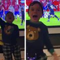 Mateo Messi a sărbătorit cele două goluri spectaculoase în Granada - Barcelona, scor 0-4, de tatăl său