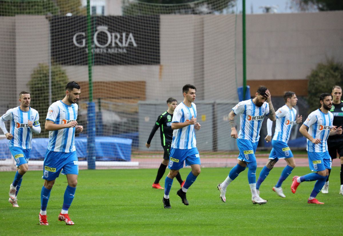 Universitatea Craiova - Paksi, primul amical al oltenilor în Turcia