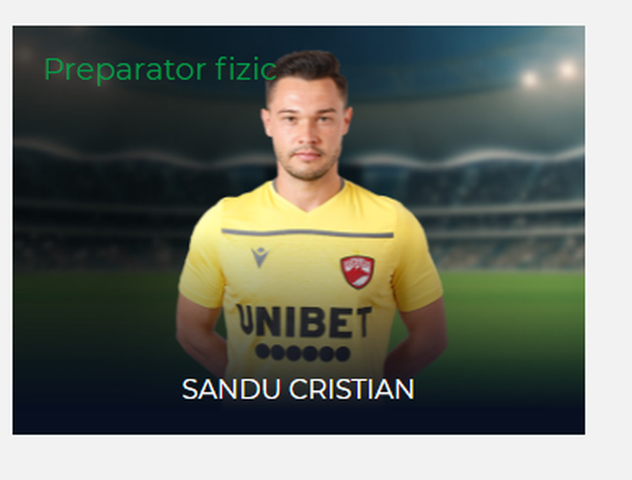 Cristian Sandu încă figurează pe site-ul LPF ca preparator fizic al lui Dinamo Episod neștiut din mandatul lui Rednic: „Tu ce cauți la antrenament? Pleacă!”