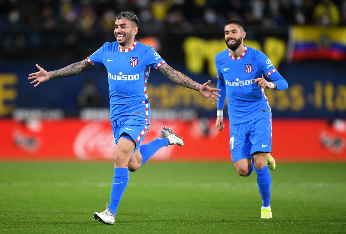 Angel Correa, gol fabulos în Villarreal - Atletico Madrid » Televiziunea spaniolă a calculat distanța