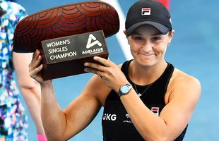 Ashleigh Barty, campioană la Adelaide » Start excelent de sezon pentru liderul mondial