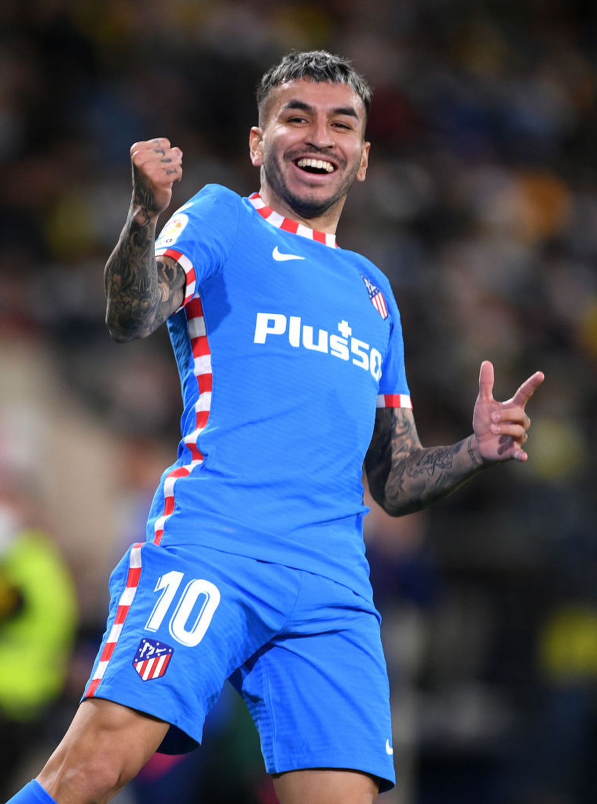 Angel Correa, gol fabulos în Villarreal - Atletico Madrid » Televiziunea spaniolă a calculat distanța