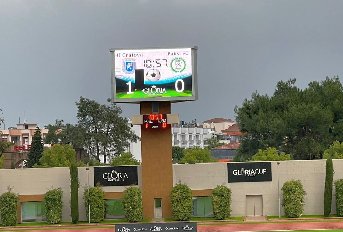 Universitatea Craiova - Paksi, primul amical al oltenilor în Turcia