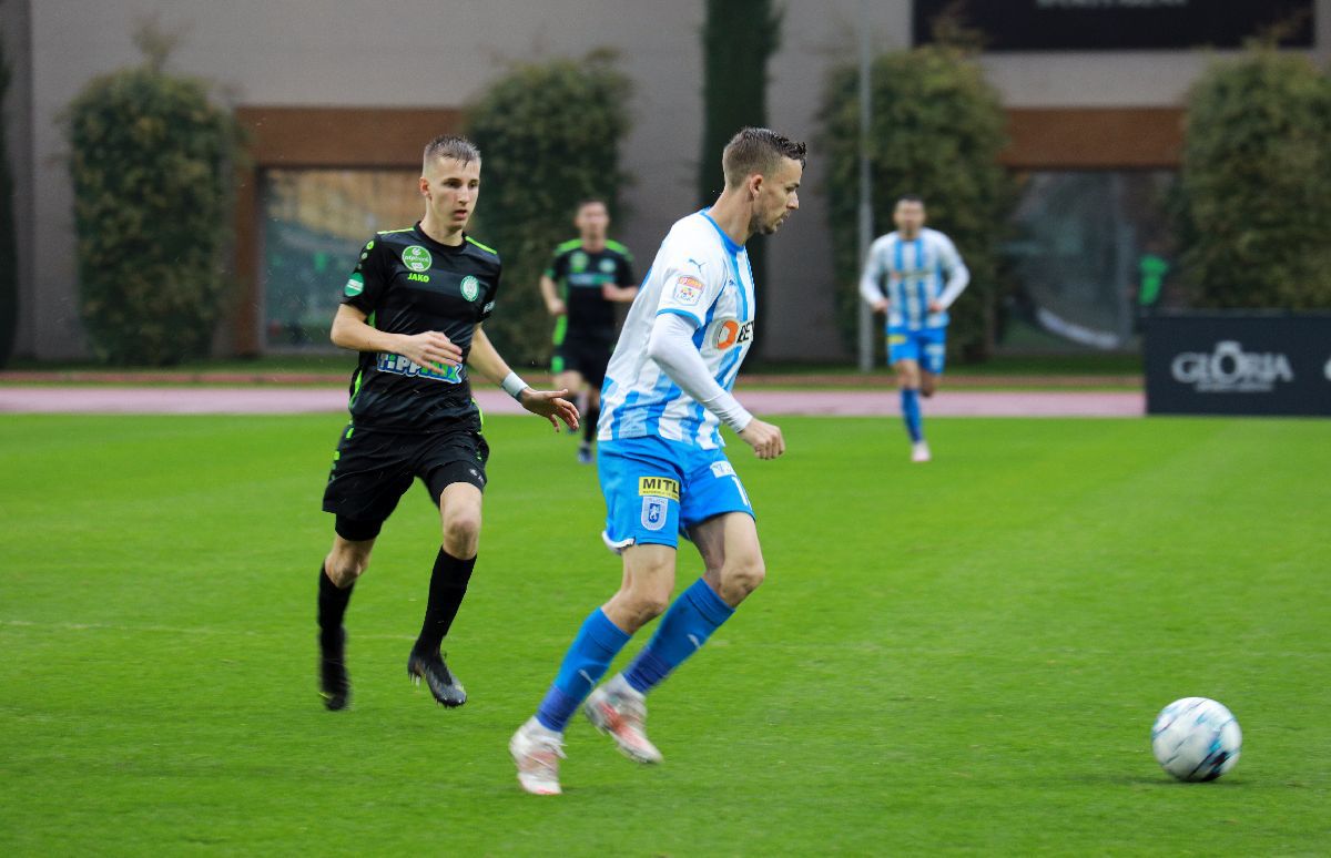 Universitatea Craiova - Paksi, primul amical al oltenilor în Turcia