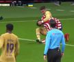 Imagini incredibile în Atletico Madrid - Barcelona » Ferran Torres și Stefan Savic s-au încăierat pe teren
