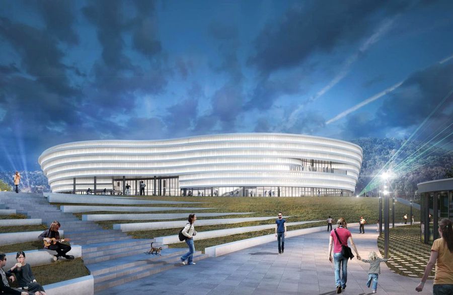 Voici à quoi ressemblera la salle de Brașov C'est résolu, c'est impossible ! Nicușor Dan a promis dans la campagne une nouvelle salle polyvalente à Bucarest. Publication en cours :