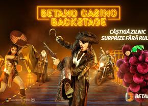 Betano te invită să cunoști pirații din Casino Backstage!