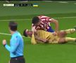 Imagini incredibile în Atletico Madrid - Barcelona » Ferran Torres și Stefan Savic s-au încăierat pe teren