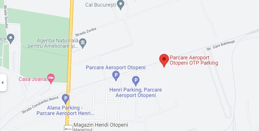 Unde rezervăm online o parcare la aeroportul Otopeni