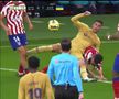 Imagini incredibile în Atletico Madrid - Barcelona » Ferran Torres și Stefan Savic s-au încăierat pe teren