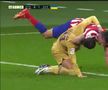 Imagini incredibile în Atletico Madrid - Barcelona » Ferran Torres și Stefan Savic s-au încăierat pe teren