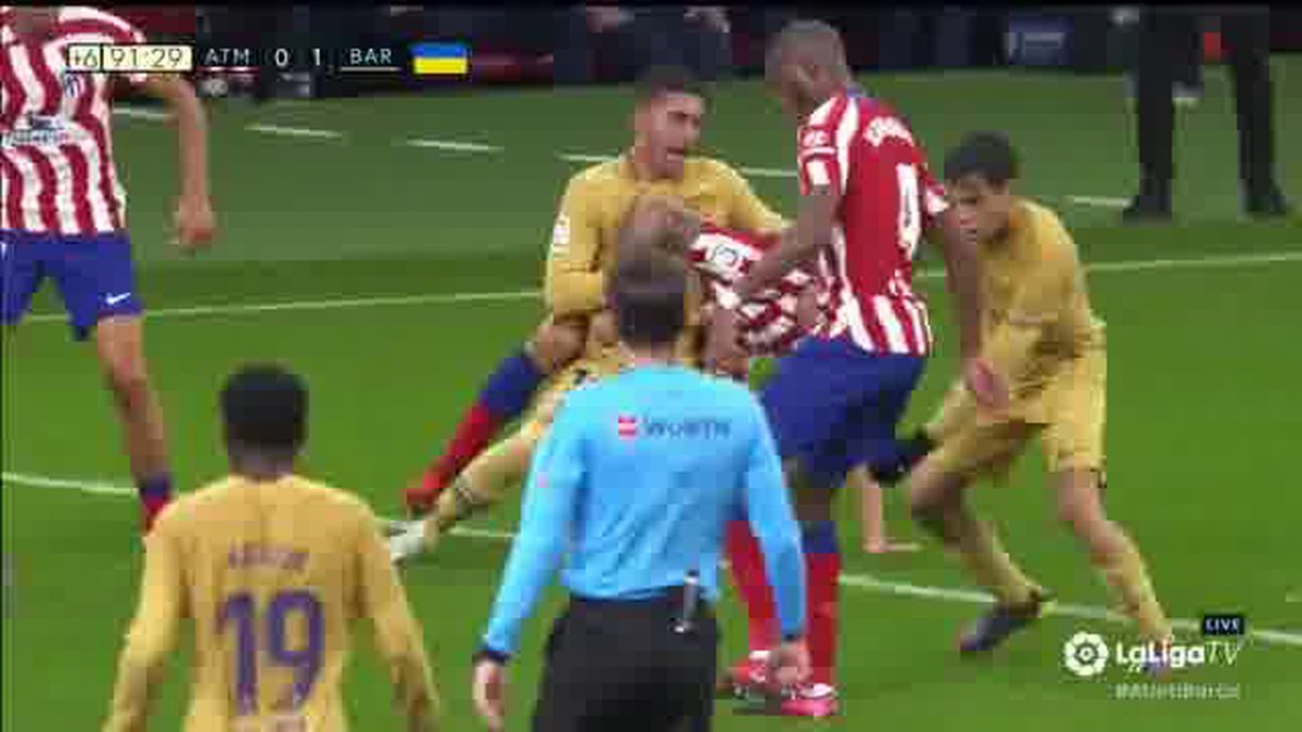 Conflict Ferran Torres cu Stefan Savic