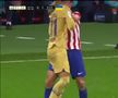 Imagini incredibile în Atletico Madrid - Barcelona » Ferran Torres și Stefan Savic s-au încăierat pe teren