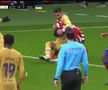 Imagini incredibile în Atletico Madrid - Barcelona » Ferran Torres și Stefan Savic s-au încăierat pe teren