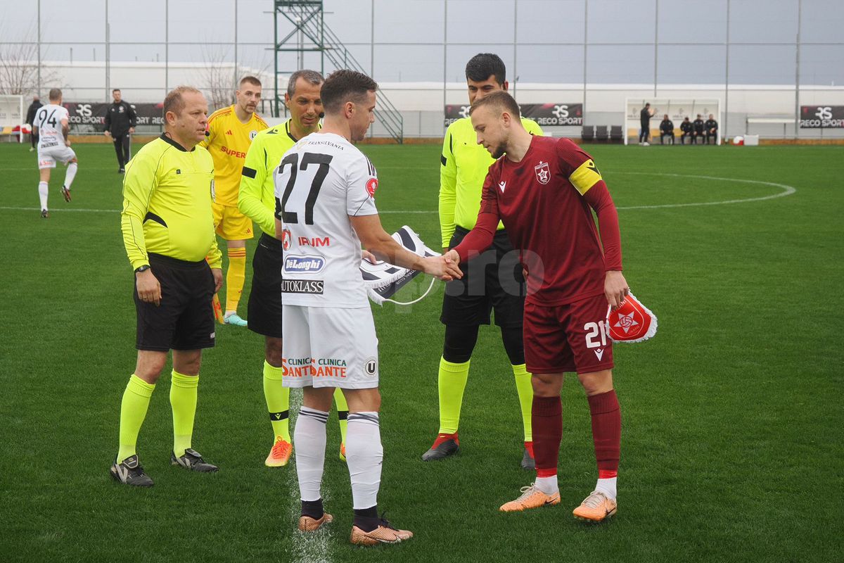 U Cluj - FK Partizani, amical în cantonamentul din Antalya