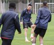 „Ce faci, mă, i-ai dat-o lui Yuri?” » Antrenament pe două anotimpuri: FCSB a ieșit „la joacă” în Antalya. Noua achiziție a captat toate privirile