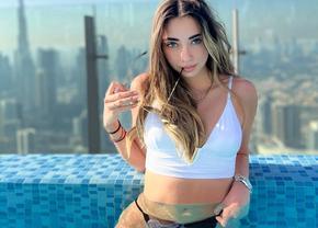 Neymar a pus din nou ochii pe o româncă » Superstarul brazilian a avut o reacție neașteptată la adresa iubitei unui vlogger celebru
