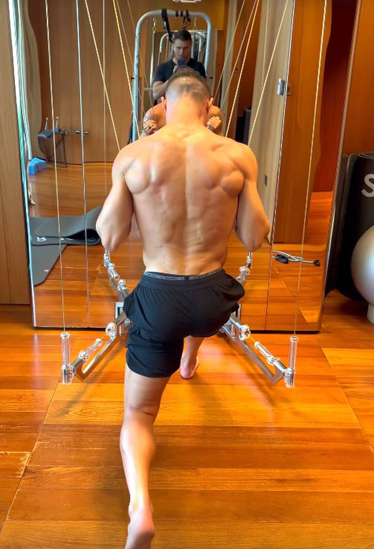 Cristiano Ronaldo trage tare în sală