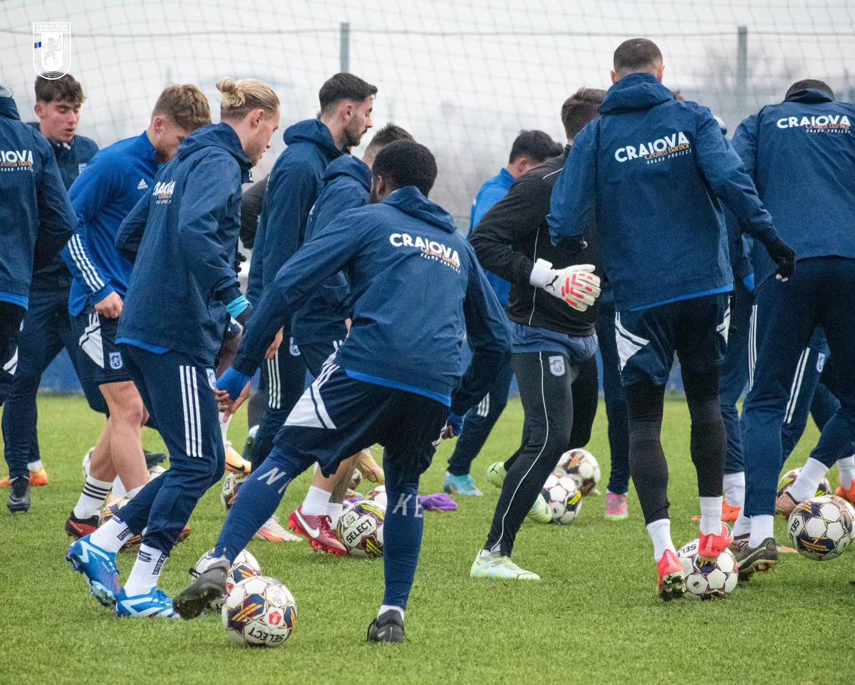 FCU Craiova - antrenamente 2024