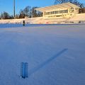 Stadionul „Emil Alexandrescu”, acoperit de zăpadă
FOTO: facebook