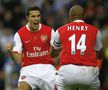 Robin van Persie și Thierry Henry la Arsenal (foto: Guliver/Getty Images)