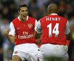 Robin van Persie și Thierry Henry la Arsenal (foto: Guliver/Getty Images)