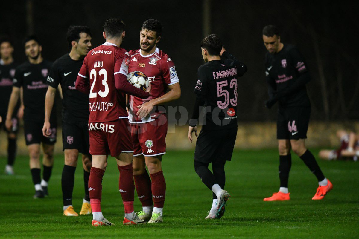 Rapid - Sabah 1-2 » Cu Djokovic titular și Dan Șucu în tribune, giuleștenii au pierdut al doilea amical al iernii