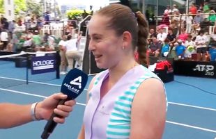 „Aroganța” lui Ostapenko, după ce tocmai a eliminat-o pe Sorana Cîrstea în turul 1: „Am dormit, că îi luam și primul set”