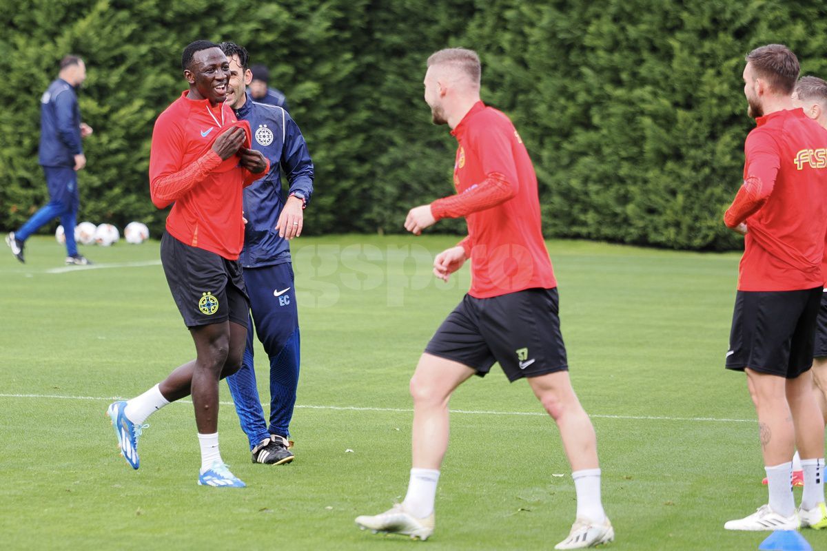 „Ce faci, mă, i-ai dat-o lui Yuri?” » Antrenament pe două anotimpuri: FCSB a ieșit „la joacă” în Antalya. Noua achiziție a captat toate privirile