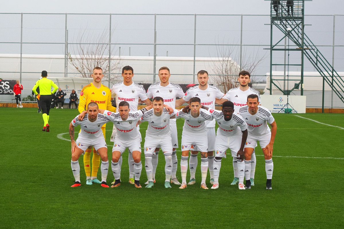 U Cluj - FK Partizani, amical în cantonamentul din Antalya