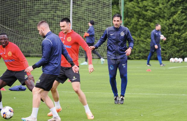 „Ce faci, mă, i-ai dat-o lui Yuri?” » Antrenament pe două anotimpuri: FCSB a ieșit „la joacă” în Antalya. Noua achiziție a captat toate privirile