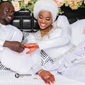 Sadio Mane împreuna cu soția, Aisha Tamba