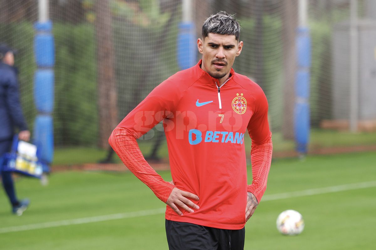 „Ce faci, mă, i-ai dat-o lui Yuri?” » Antrenament pe două anotimpuri: FCSB a ieșit „la joacă” în Antalya. Noua achiziție a captat toate privirile