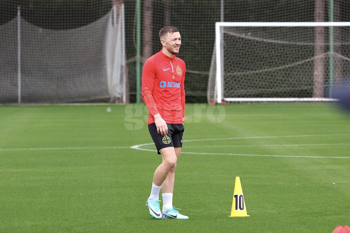 „Ce faci, mă, i-ai dat-o lui Yuri?” » Antrenament pe două anotimpuri: FCSB a ieșit „la joacă” în Antalya. Noua achiziție a captat toate privirile