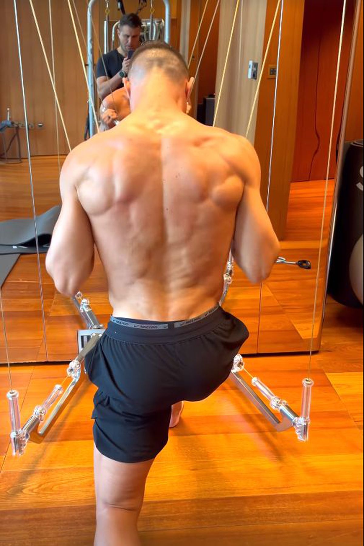 Cristiano Ronaldo trage tare în sală