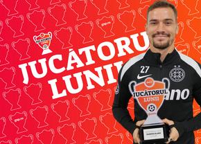 Chintă royală! Darius Olaru a câștigat pentru a cincea oară „Jucătorul lunii”: „Am făcut o treabă bună!”