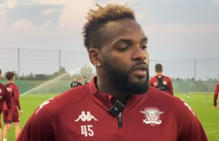 Versiunea lui Boupendza, după ce nu s-a prezentat la antrenamentul Rapidului: „Am preferat să mă odihnesc. Nu vreau să plec”