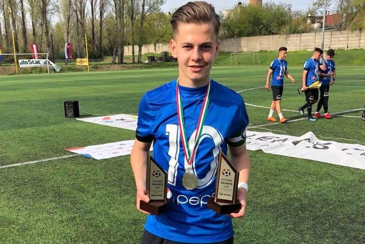 Răzvan Matiș, MVP-ul turneului internațional Future Talents Cup, desfășurat în primăvara lui 2018