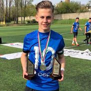 Răzvan Matiș, MVP-ul turneului internațional Future Talents Cup, desfășurat în primăvara lui 2018