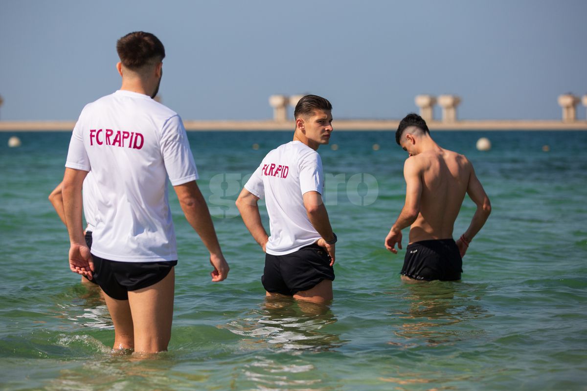 Nu au avut milă de fiul lui Clau-gol » Puștiul și-a primit „botezul” la Rapid