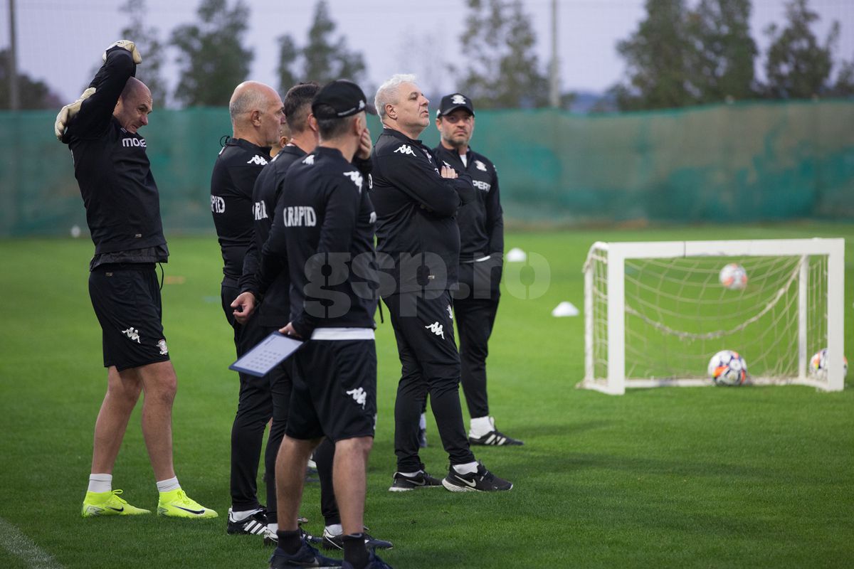 „Moartea căprioarei” în metropolă » Rapidiștii au primit antrenamente forte, nu ciocolată Dubai