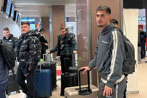 Andrei Ivan, la aeroport // foto: Carmen Dumitru (GSP)